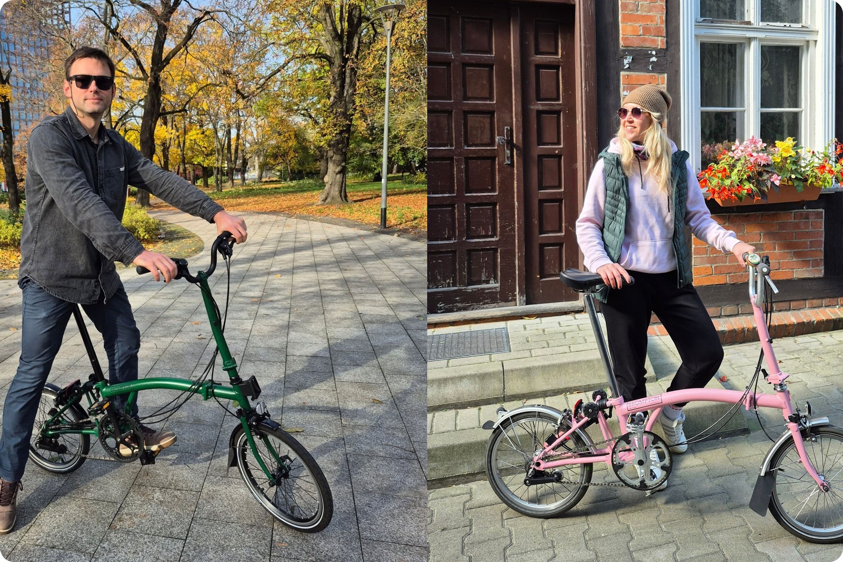 Zdjęcie Marcina i Moniki z Rowerowej Szafy