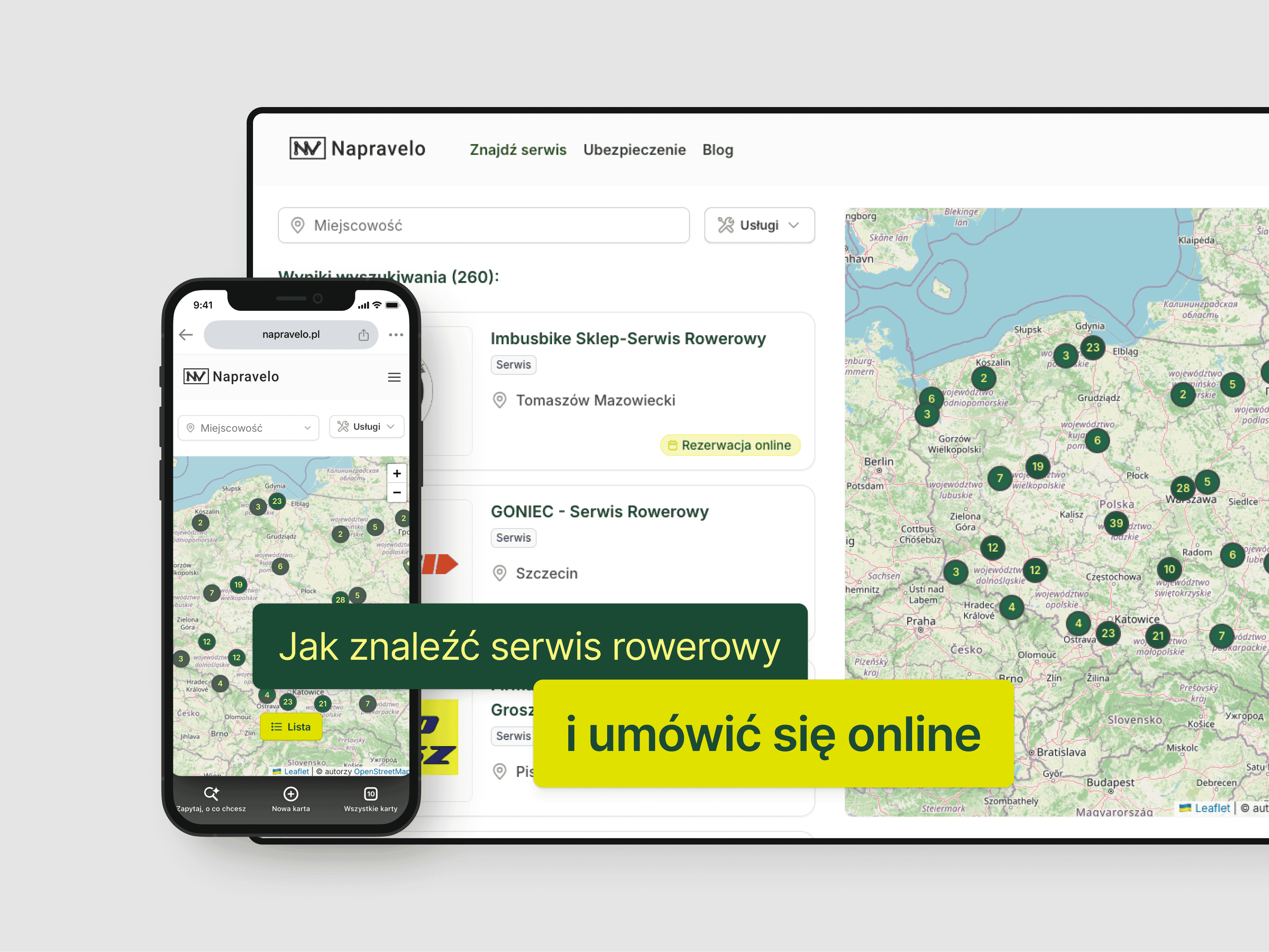 Jak znaleźć serwis rowerowy i umówić się online